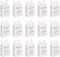 15-Pack Rose Gold Wedding Welcome Bags – Medium 10x8x4 in Foil Paper Gift Bags with Handles, Tissue Paper & Party Favor Set for Bridal Showers, Weddings & Thank You Gifts